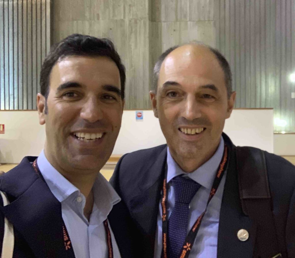 Drs Pedro Bernaldez y Jean Kanny 7º Congreso AEA SEROD Santander Mayo 2019