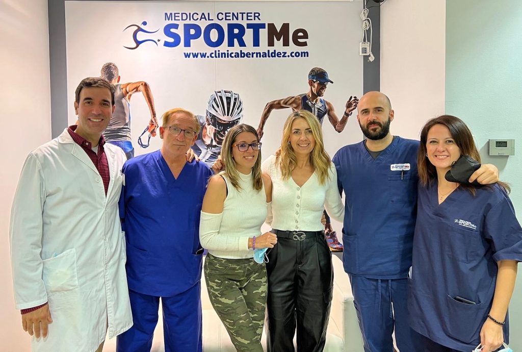 Visita del Dr. Sergio Massanet a SportMe Medial Center. 1