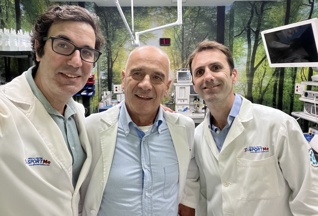 Lee más sobre el artículo Visita del Dr. Alberto Gobbi a SportMe Medical Center