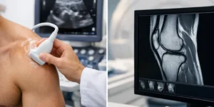 Ecografía o resonancia musculoesquelética